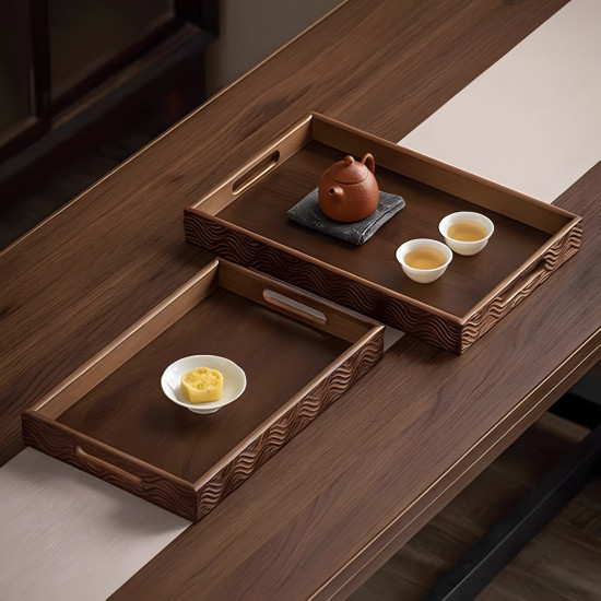 Wooden Tray Set 3 Pcs